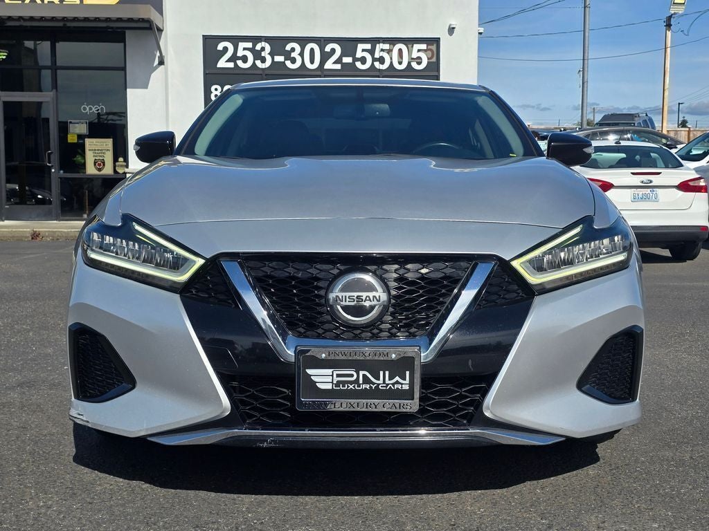2019 Nissan Maxima — rear three-quarter view