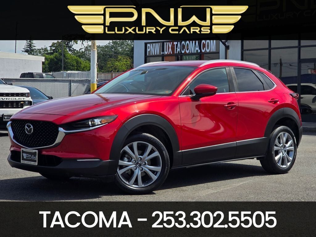 2023 Mazda Mazda CX-30 2.5 S Preferred Package in Soul Red Crystal Metallic — front three-quarter view