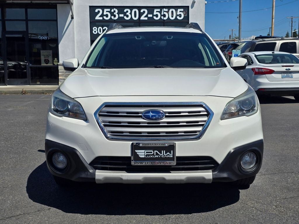 2017 Subaru Outback — rear three-quarter view