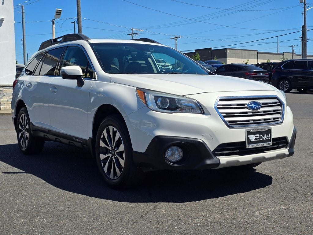 2017 Subaru Outback — interior view